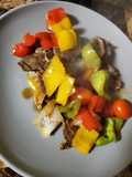 Fajitas de res