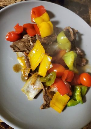 Una foto de Fajitas de res