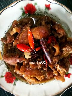 Foto resep Lo Tu Kha (Kaki babi kecap)