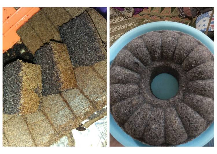 Anti Ribet, Bikin Bolu ketan hitam kukus &amp; panggang enak