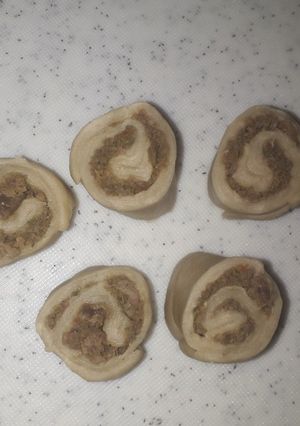 A picture of Meat roll.
