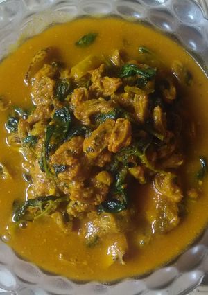 Foto resep Kerang ijo kemangi bumbu kuning