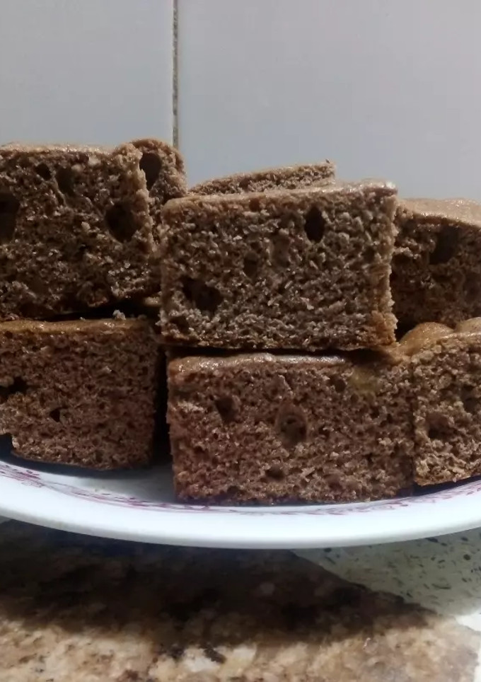 Una foto de Brownies de Banana