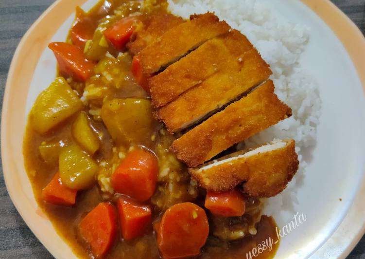Cara Mudah Makan di DimeJapanese Katsu Curry Rice
