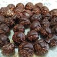 Trufas avena y chocolate