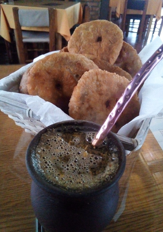 Una foto de Tortas fritas sin levadura