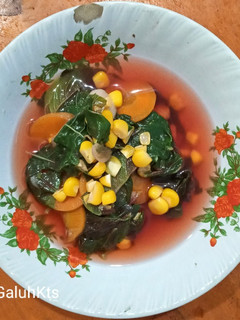 Foto resep Sayur Bening Bayam Merah