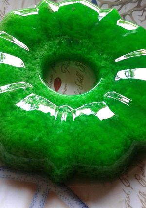 Foto resep Puding lumut kekinian
