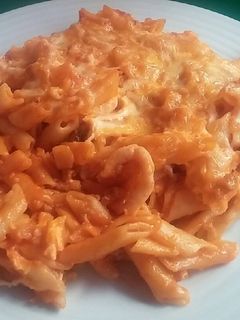 Una foto de Macarrones marineros