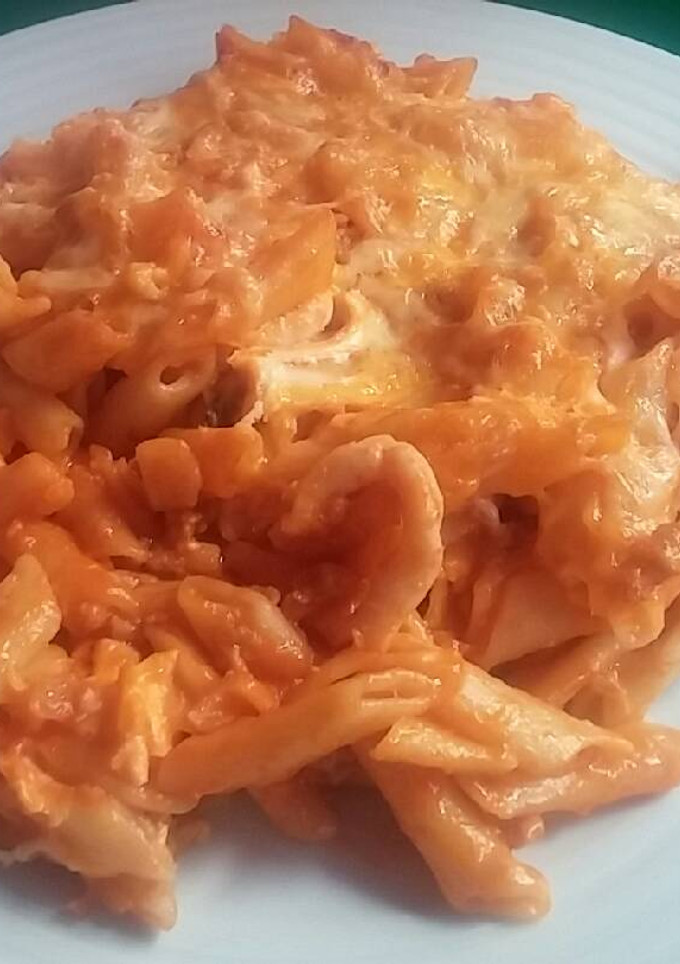 Una foto de Macarrones marineros
