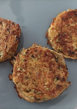 Une photo de Galettes légumes pomme de terre