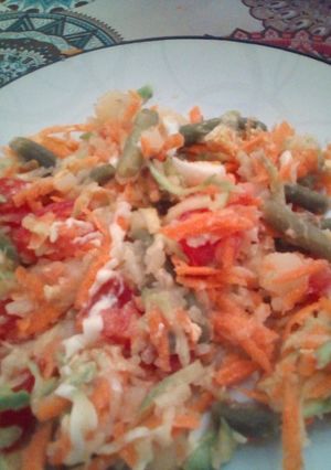 Una foto de Ensalada completa