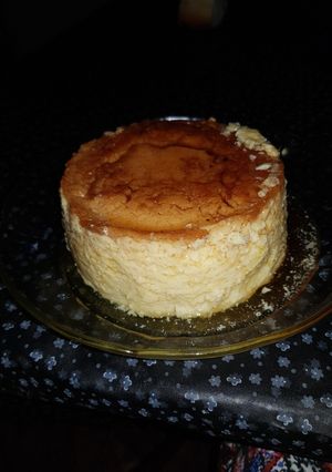 Una foto de Flan casero