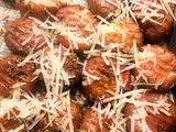 Crunchy & Crispy Roasted Smashed Parmesan Potatoes
