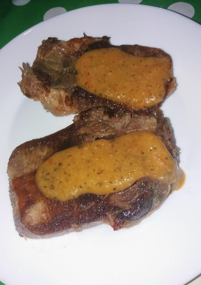 Una foto de Lengua de ternera con salsa 😛