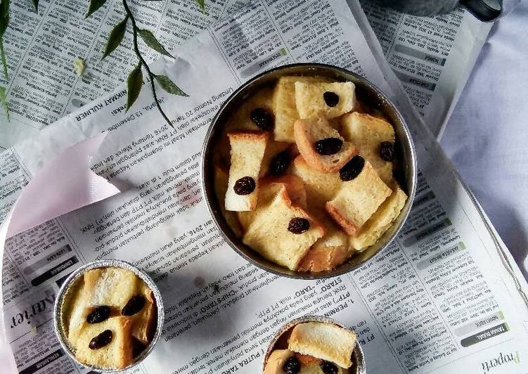 Cara Membuat Bread Pudding Yang Renyah