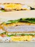 Exam Success Cheese Fried Pork Cutlet Sandwich (Oven Version)
