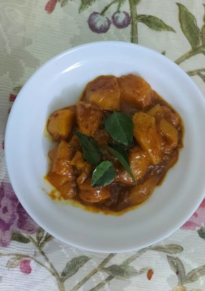 A picture of Instant ripe mango curry.