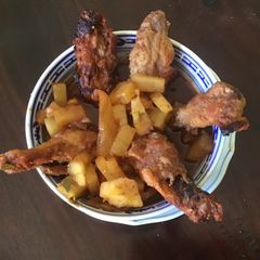 A picture of California Farm Habanero Buffalo Wings.