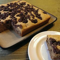 A picture of Sweet Rice Flour and Red Bean Paste Cake.