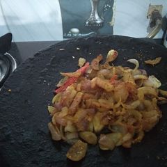 A picture of Tawa Fry Onions.