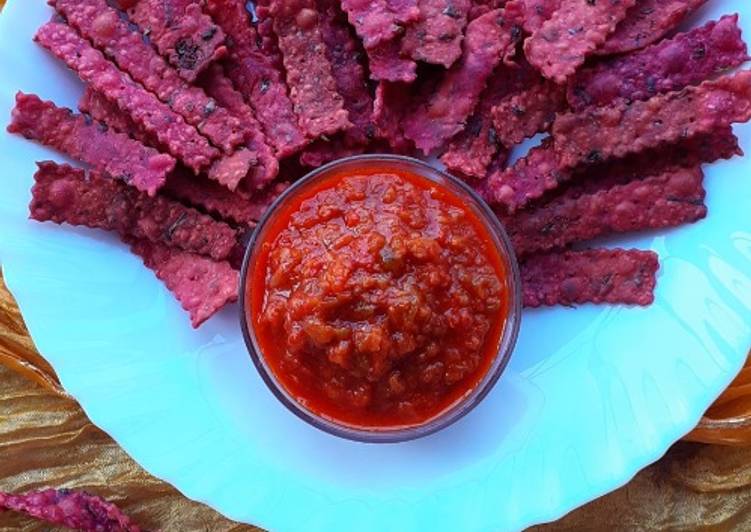 Beet Coriander Sticks