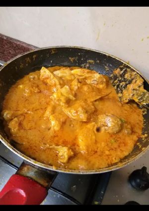 A picture of Chicken korma.