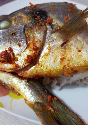 A picture of Ginger Turmeric Baked Fish.