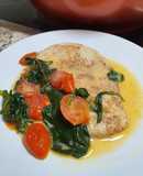 Filetes de pollo a la toscana