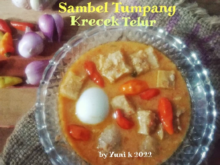 Langkah Gampang Menyiapkan Resep Sambel Tumpang krecek Telur yang Sempurna Anti Ribet, Mantap Sekali