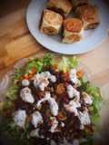 Ensalada especial de Louisiana & Pan de queso