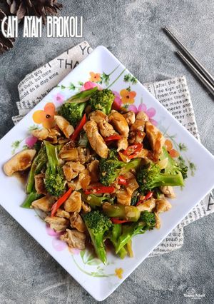 Foto resep Cah ayam brokoli