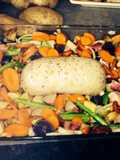 Tofurkey Roasted Veggies