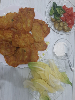 عکسی از دستور کتلت سیب زمینی