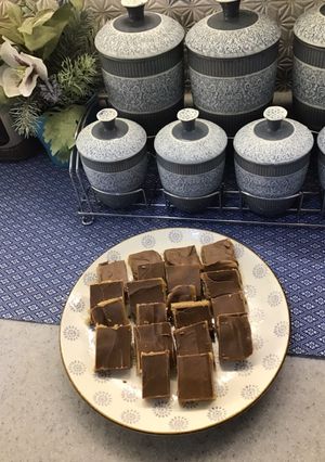 صورة لوصفة مكعبات سنيكرز 🤩✨🥜