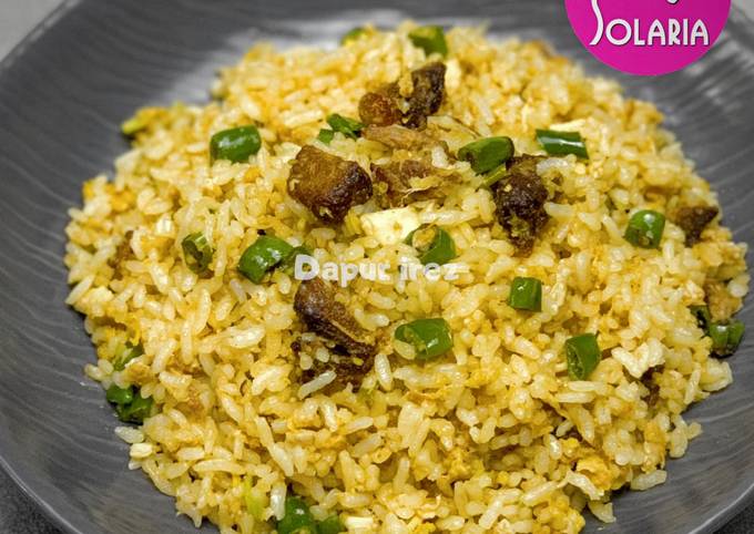 Nasi goreng cabe hijau solaria ala chef devina hermawan