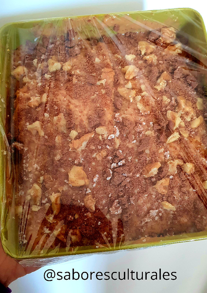 Una foto de ⚜ Mini postre con PIONONO relleno de CHOCOTORTA ⚜