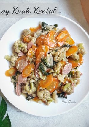 Foto resep Capcay Kuah Kental