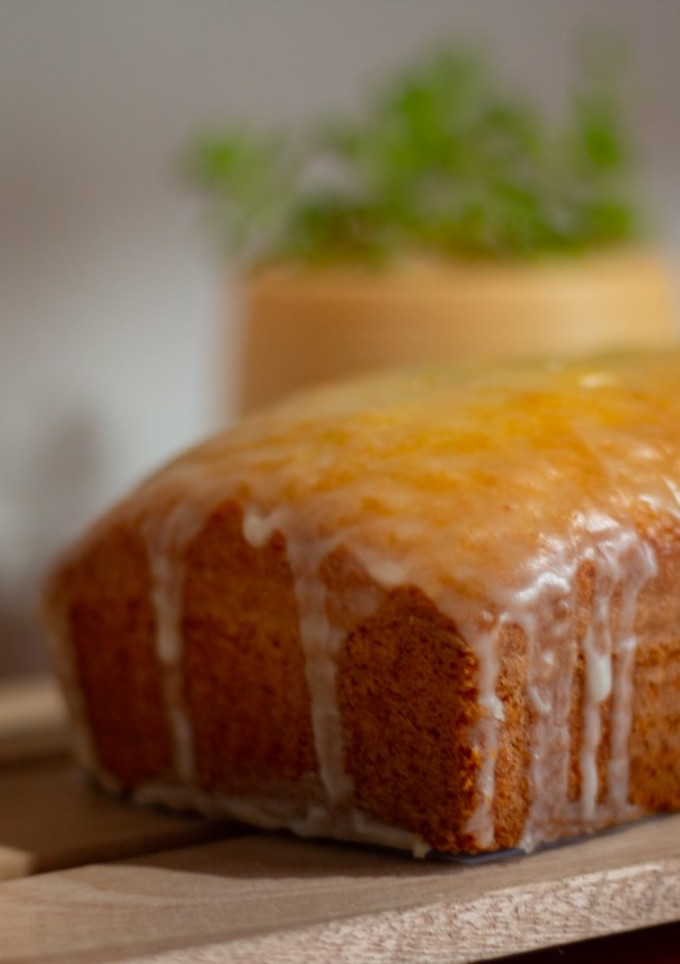 Una foto de Budín de Naranja