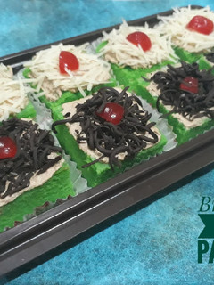 Foto resep Brownies Kukus Pandan