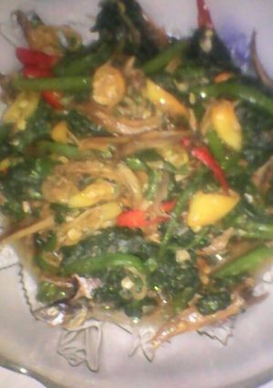 Foto resep Cah pucuk labu ma teri