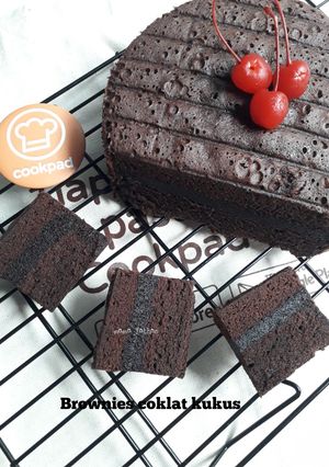 Foto resep Brownies coklat kukus