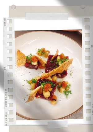 A picture of Deer tartar.