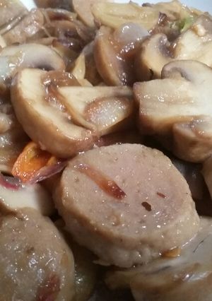 Foto resep Tumis jamur bakso