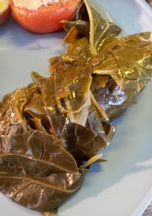 A picture of Collard Greens; Clean, Cook, and Disposal.