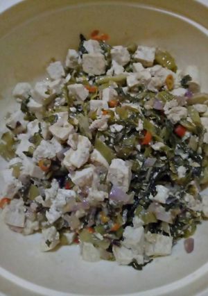 Foto resep Tahu sawi asin
