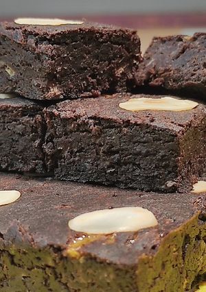 Foto resep 29. Brownies Simple - Tanpa Tepung, Tanpa Gula, Tanpa Telur