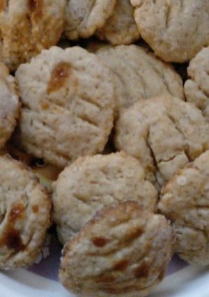 Una foto de Galletitas de avena y dulce de leche