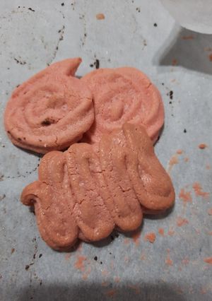 氣炸鍋-草莓餅乾 的食譜成品照片