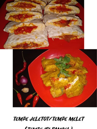 Resep Tempe Jeletot/Tempe Melet (tempe isi sambel) Anti Gagal